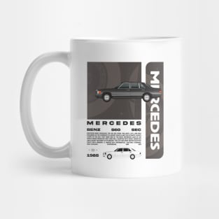 1985 Mercedes 560 SEC Mug